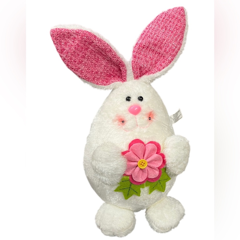 Easter Bunny Rabbit Egg Shaped Figurine Doll- FourStar Inc. 2014